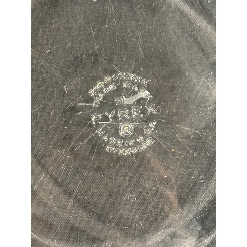 Figgjo Norway Decorative Bowl & Pyrex Glass Plates Set Of 3 Vintage Kitchenware - Picture 5 of 16